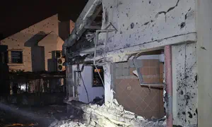 "רק הממ"ד נשאר שלם": נס בעמק חפר