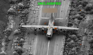 צפו: כך הושמדו המטוסים האיראניים