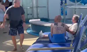 יהודי התעמת עם נאו נאצי על אוניית שיט