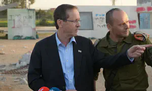הרצוג בפיקוד העורף: לא מפחדים