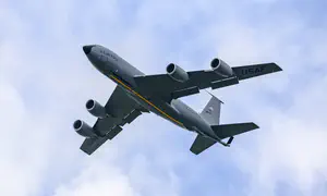 מטוס תדלוק התרסק לאחר תאונה אווירית