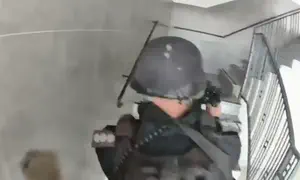 В мечети в Лоде захвачен террорист. Видео