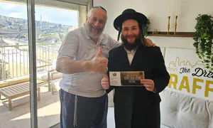 הזוכה בדירה בהגרלת החלומות - אריה לוריא