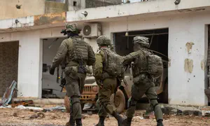 הודעה על הפסקת האש - בתוך שטח האויב