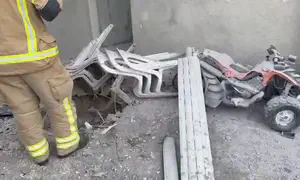 שני בתים בשומרון נפגעו מטיל איראני