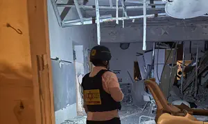 Cluster missile launched towards central Israel, damaging home