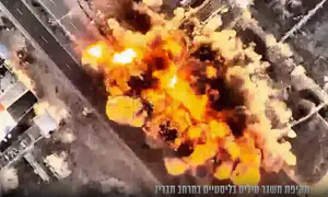 IAF destroys truck used as rocket launcher