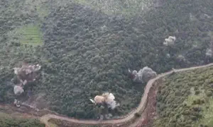 Watch: IDF destroys Hezbollah outposts in southern Lebanon