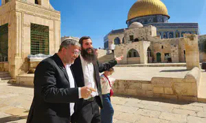 בן גביר עלה להר הבית - והעביר מסר