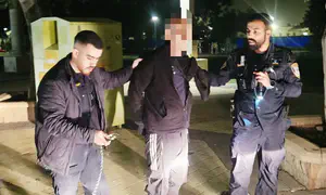 Погоня за грабителями закончилась арестом