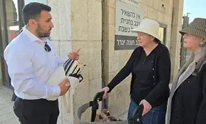 Women of the Wall use handicapped woman for smuggling attempt