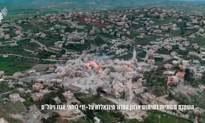 כ-70 תשתיות חיזבאללה הושמדו בדקה אחת