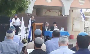 עצרת בקריית ארבע: "מוכרחים לחשבון נפש"