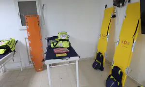 MDA opens emergency clinic in border kibbutz shelter
