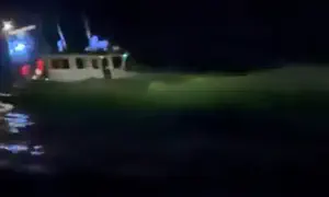 צפו: חילוץ גולש שנסחף בהרצליה