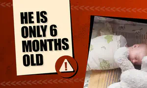 A mother's cry: Baby Eli, 6 months old, fights tumor in the ICU