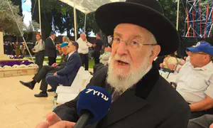 הרב לאו קורא לאחדות: הפילוג הפנימי - סכנה