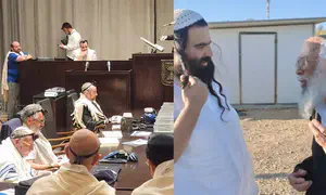 תפילה היסטורית - וביקורי חג בהתיישבות