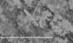IDF strikes Hezbollah rocket launchers in southern Lebanon