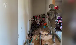 מצבור הנשק של חיזבאללה אותר בחדר ילדים