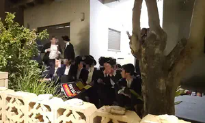 מפגינים חרדים פרצו לבית מפקד מצ"ח