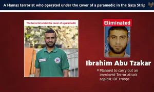 Revealed: Hamas terrorist disguised himself as paramedic