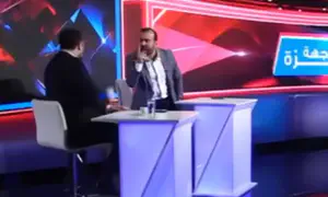 Lebanese broadcast turns into a fighting match