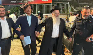 משפחות השבים הגיעו להודות בציון התנא