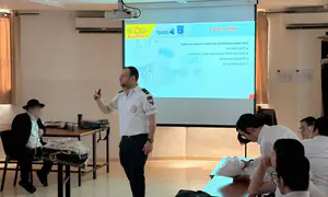 תלמידים בעלי מוגבלות הוכשרו להציל חיים