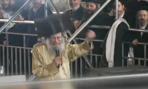 60 אלף איש בהדלקה המרכזית בירושלים