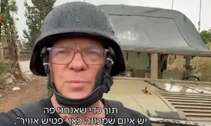 באמצע הסיור: התרעת רחפנים בלבנון