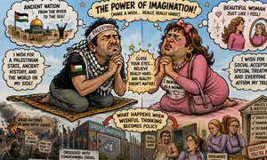 Arab Palestinianism, transgenderism, and the war on reality