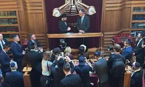 German leaders came to strengthen the Jewish community in Berlin