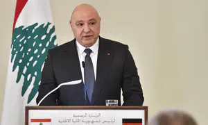 Lebanese President urges US to halt Israeli operations