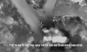 חוסל מחבל שניסה לפגוע בכלי טיס צבאי