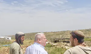 Minister Amsalem tours outposts: True pioneers
