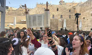 Women of the Wall sparked unrest at the Western Wall plaza