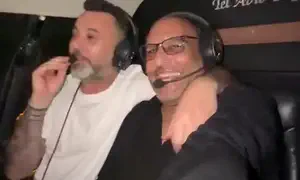 האמנים מיהרו להגיע לחתונה - במסוק