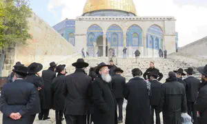 רב חרדי מפתיע: יש שטח בהר שמותר לעלות