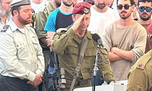 אבי בלוט ספד והצדיע לרס"ן איתמר ספיר