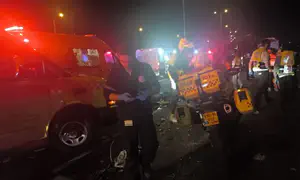 שני הרוגים ושבעה פצועים סמוך למחלף שורק