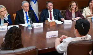 Netanyahu moved by children who experienced social ostracism