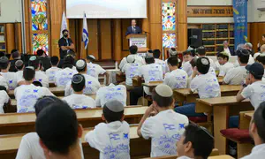 המסר של הרצוג לתלמידי בני עקיבא בבני ברק