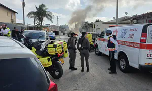 פצוע אנוש בפיצוץ רכב על רקע פלילי בעפולה