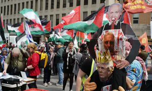 Trump, Netanyahu, and Ben Gvir hung in effigy by extremists