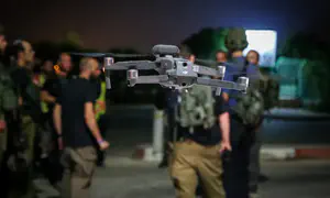 בהלת הרחפנים בבית אל