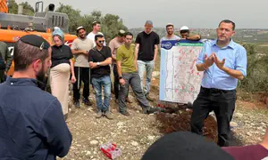 כך תראה מפת 18 היישובים בצפון השומרון