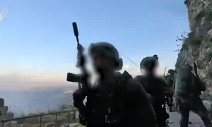 Beaufort Ridge under IDF control