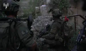 Разведбатальон «Голани» берёт под контроль Бофорт