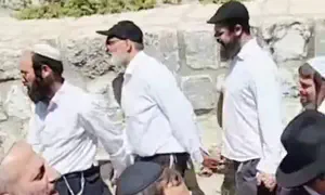 שנה ל"עם כלביא": הלל וריקודים בהר הבית